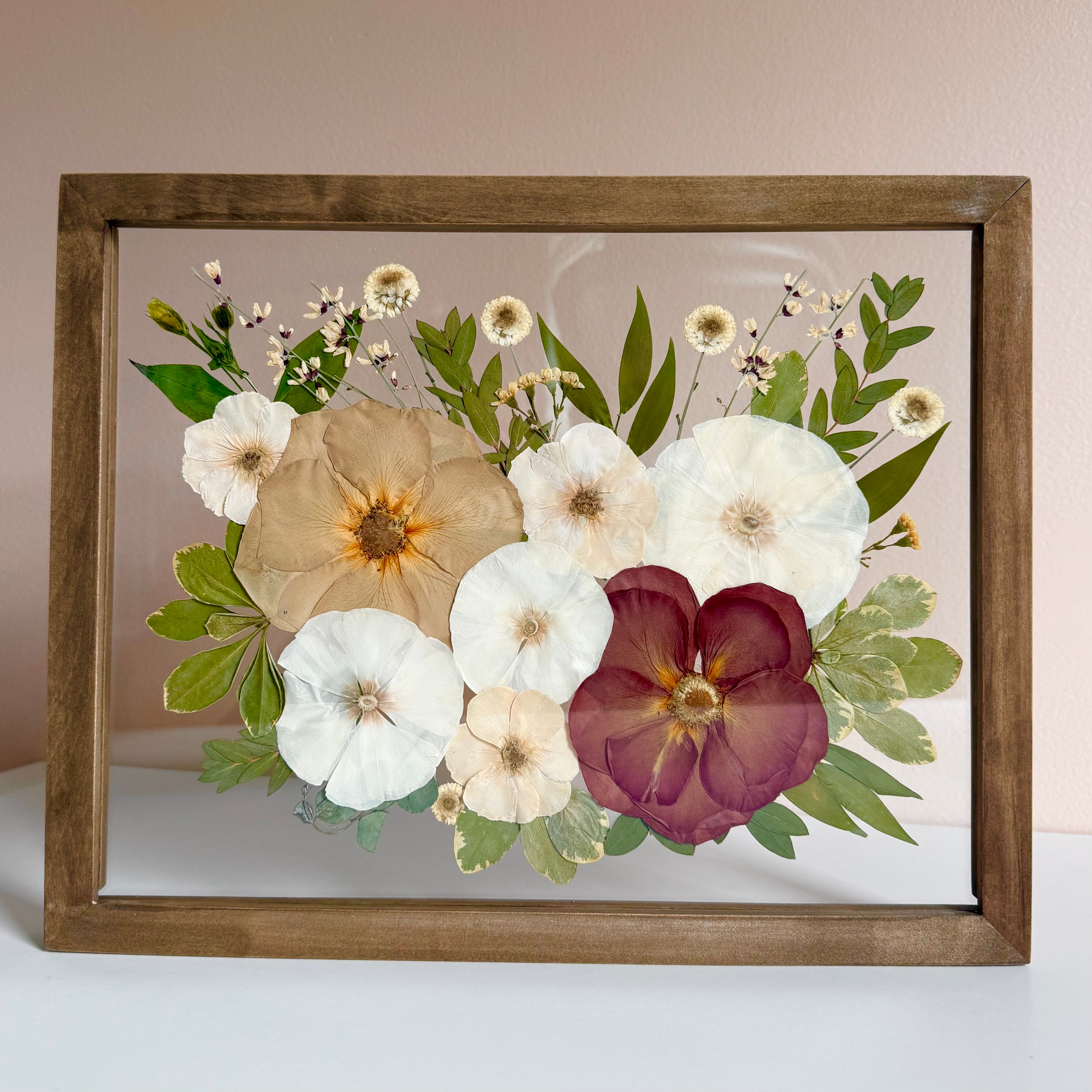 11x14 Frame – Peachy Petals