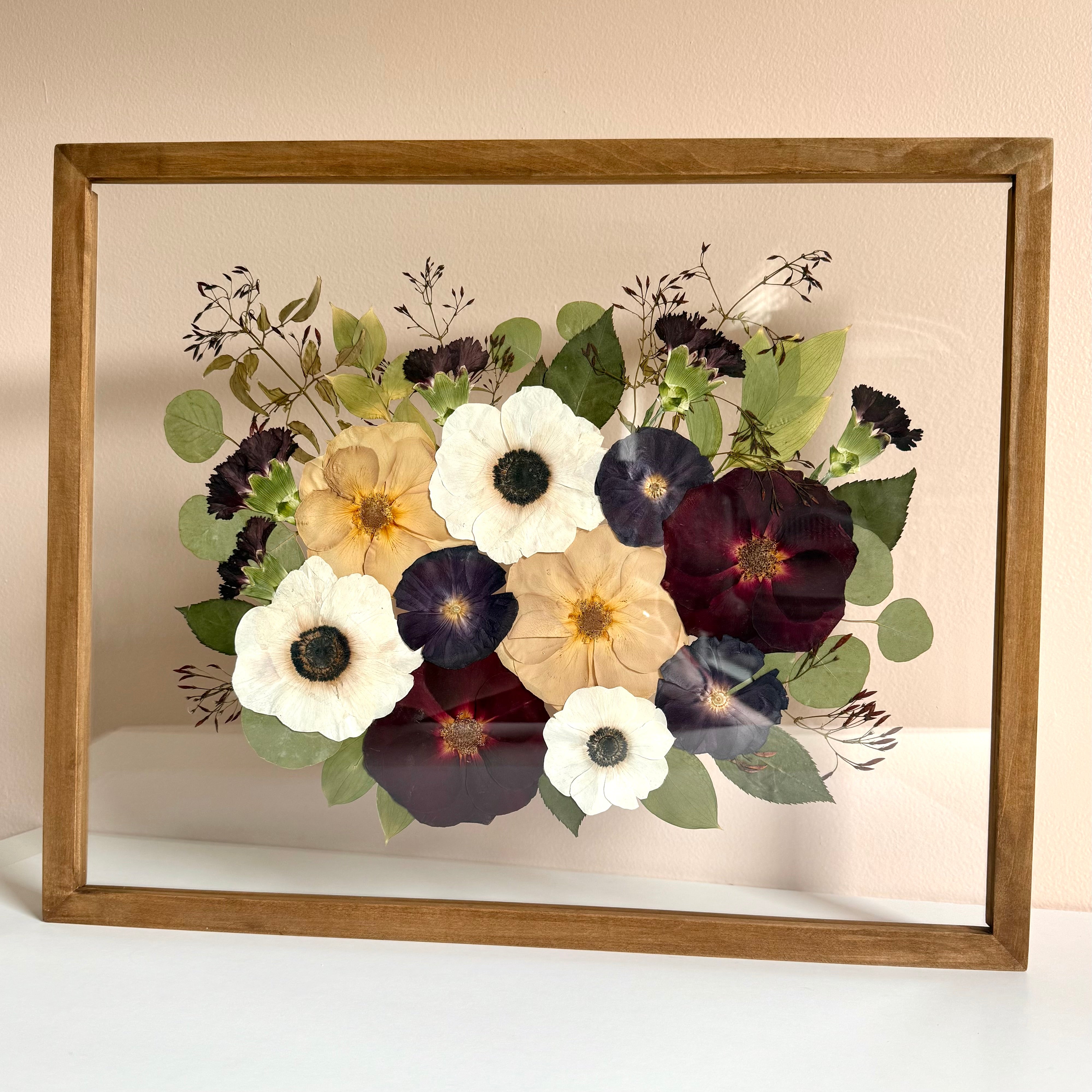 16x20 Frame – Peachy Petals