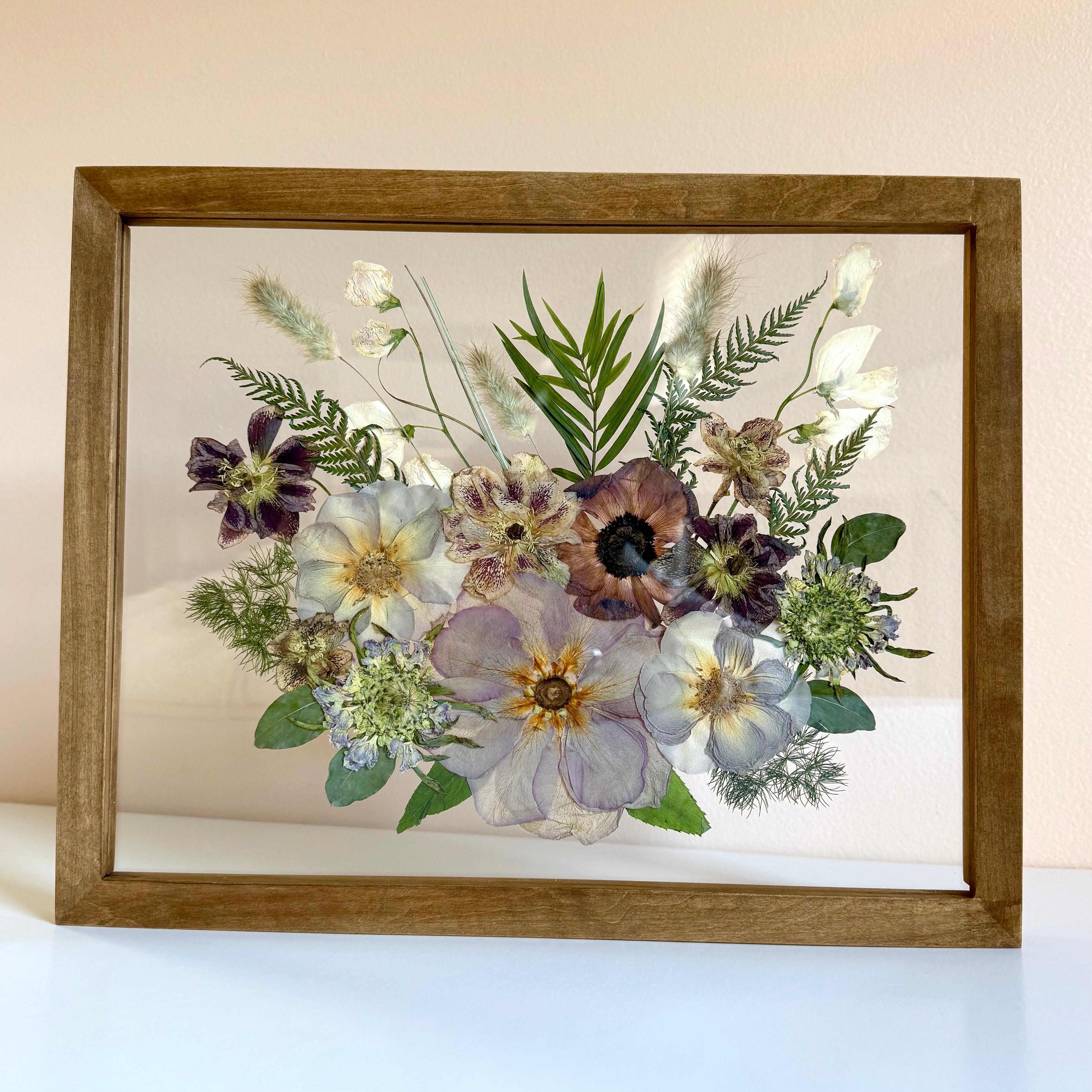 11x14 Frame – Peachy Petals